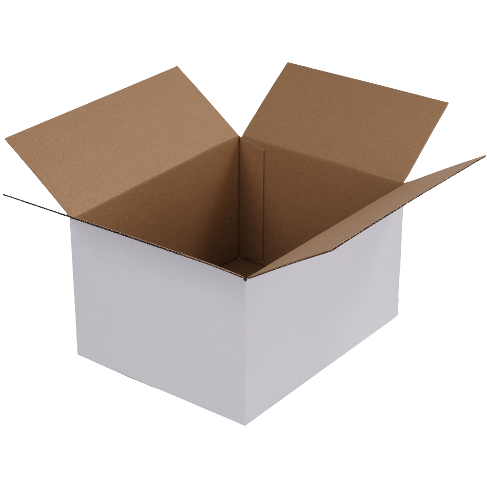 260 x 130 x 160mm Regular White Mailing Box B221