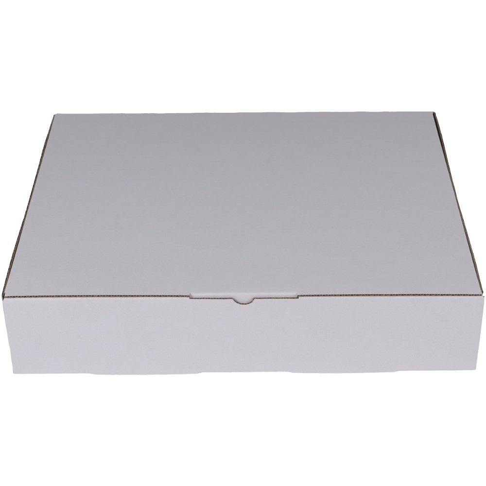 440 x 320 x 40mm A3 White Tuck Front Mailing Box B212