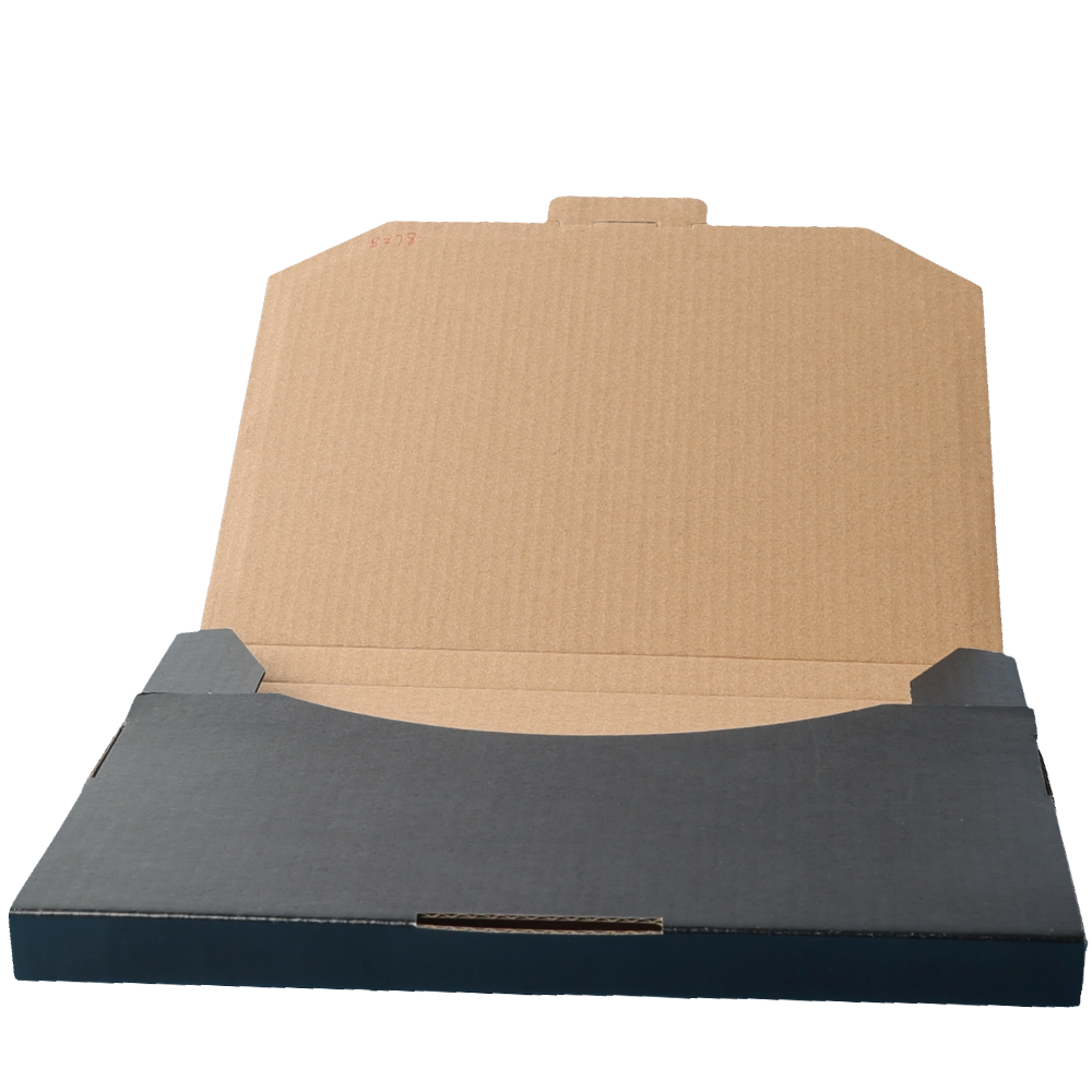 220 x 160 x 16mm Black Superflat Letter Gauge Mailer B278