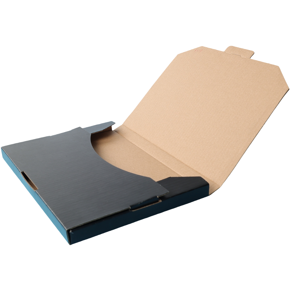 220 x 160 x 16mm Black Superflat Letter Gauge Mailer B278