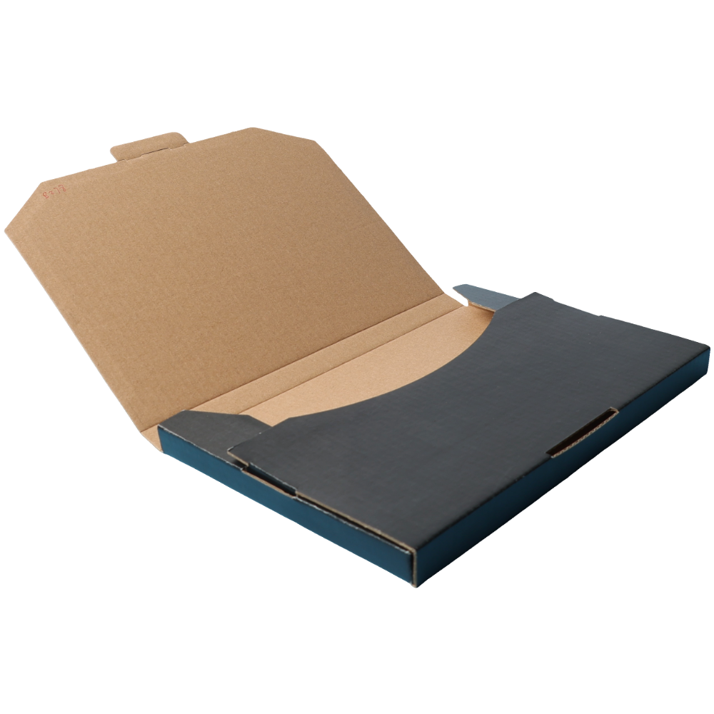 220 x 160 x 16mm Black Superflat Letter Gauge Mailer B278