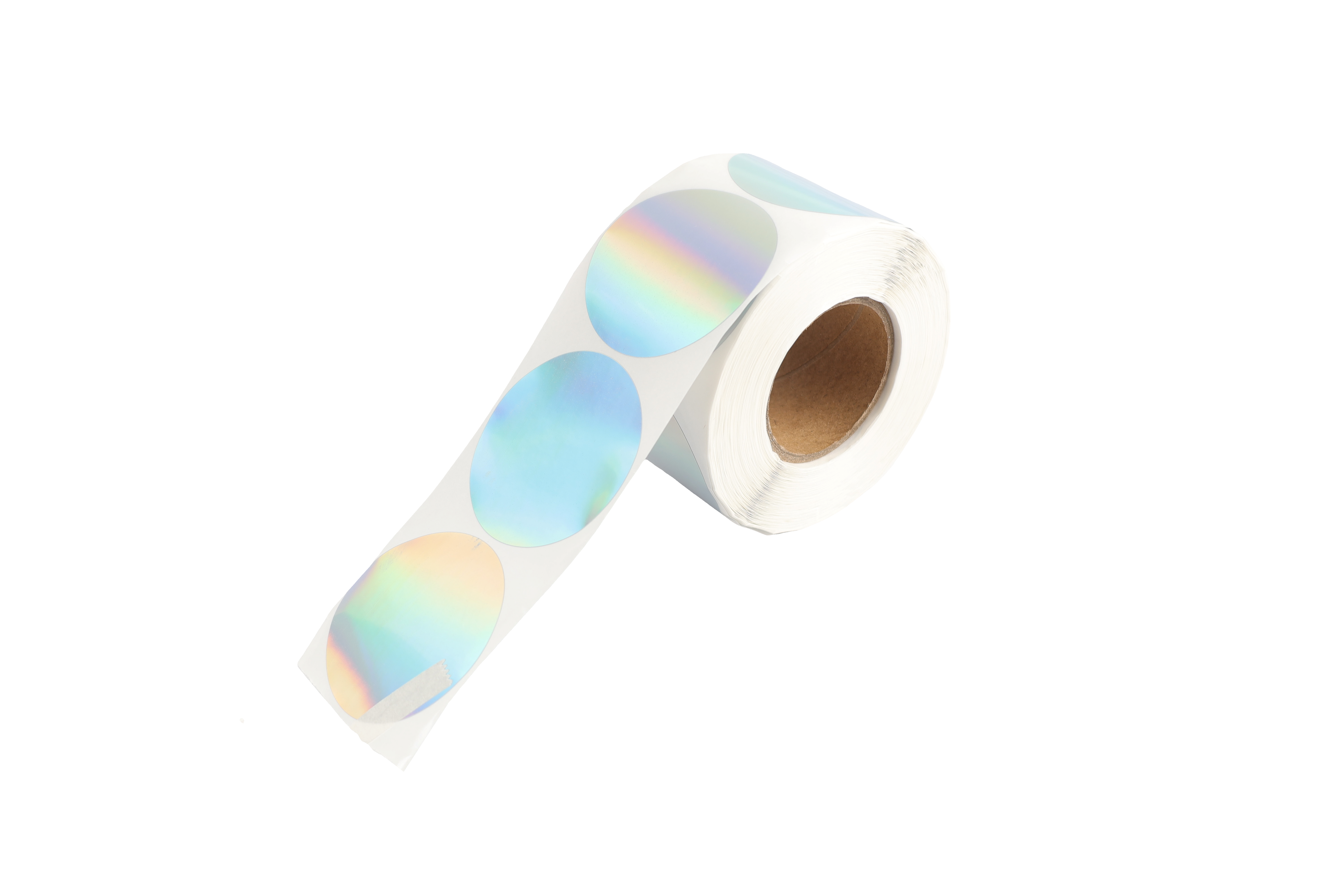 500pcs Laser Round Thermal Sticker Label 50x50mm A252