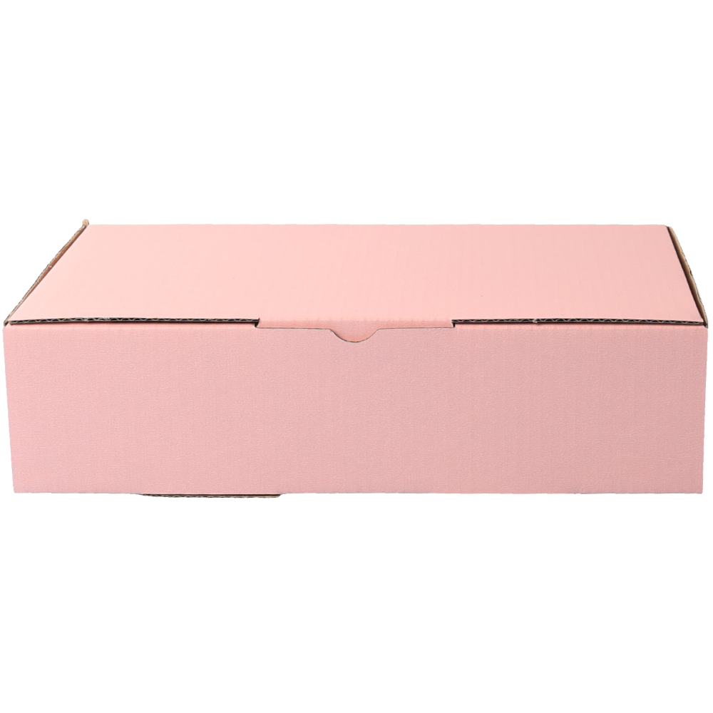 240 x 150 x 60mm Die cut Rose Pink Mailing Box B319