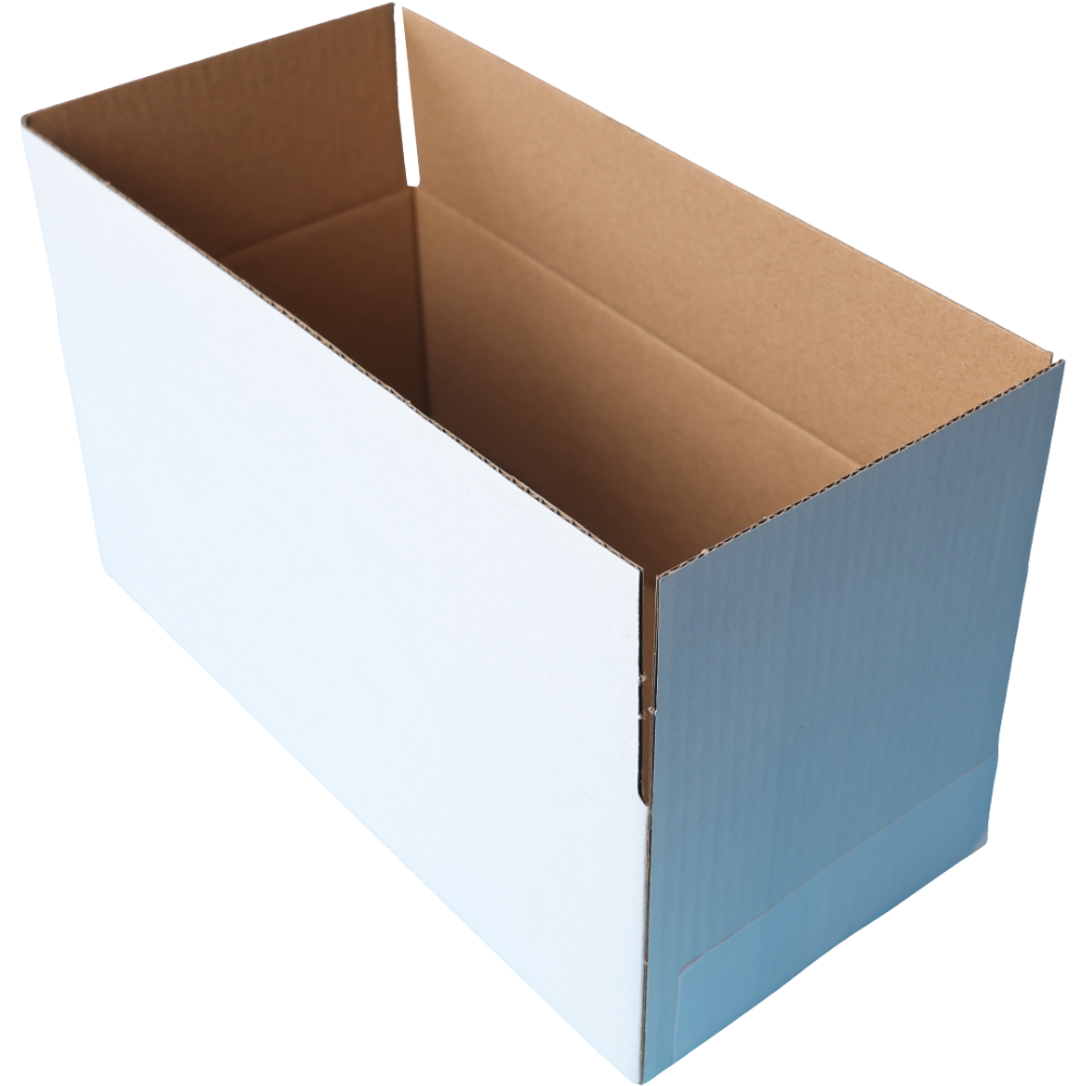 220 x 110 x 80mm Regular White Mailing Box B50