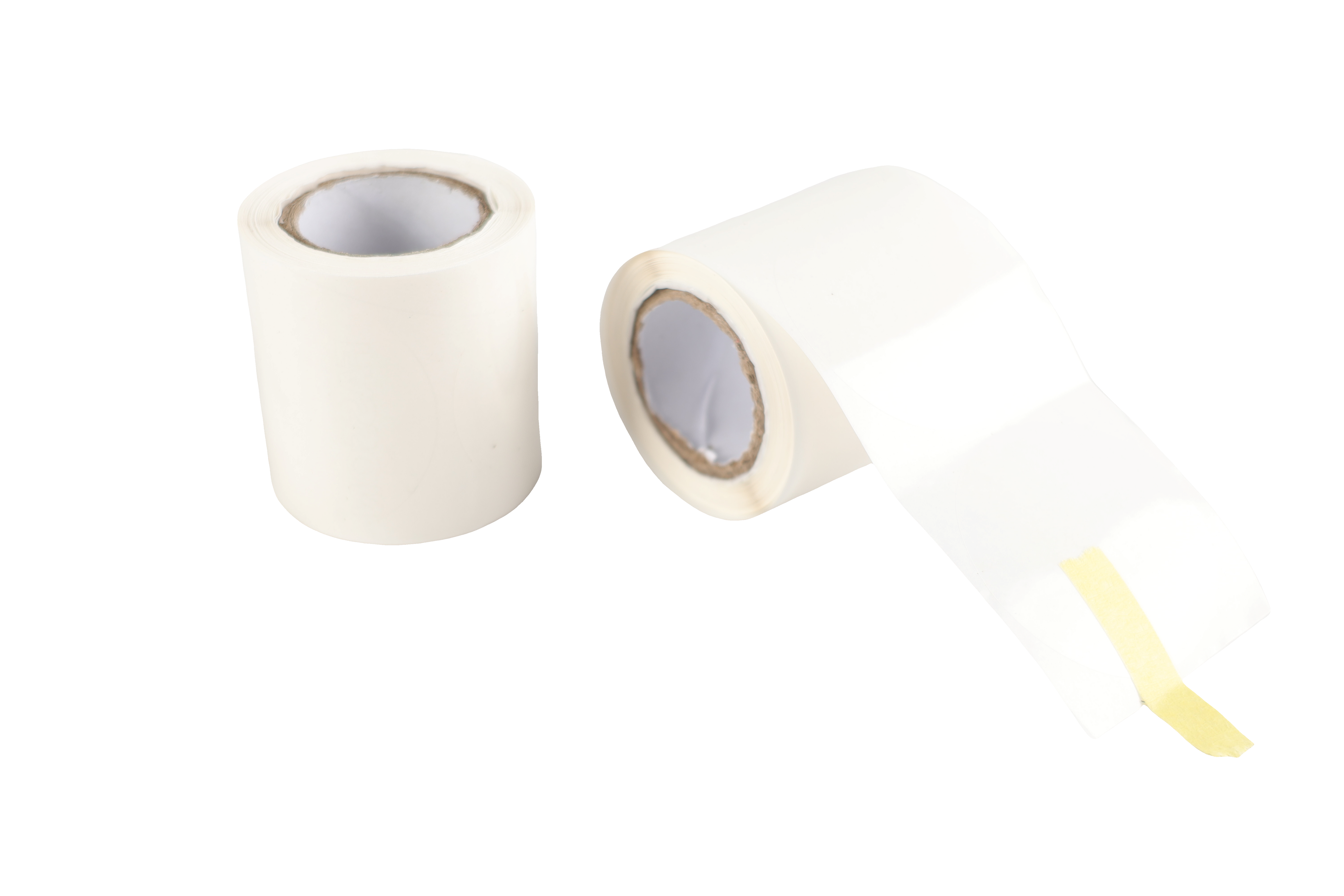 150pcs Clear Round Ribbon Label 50x50mm A244