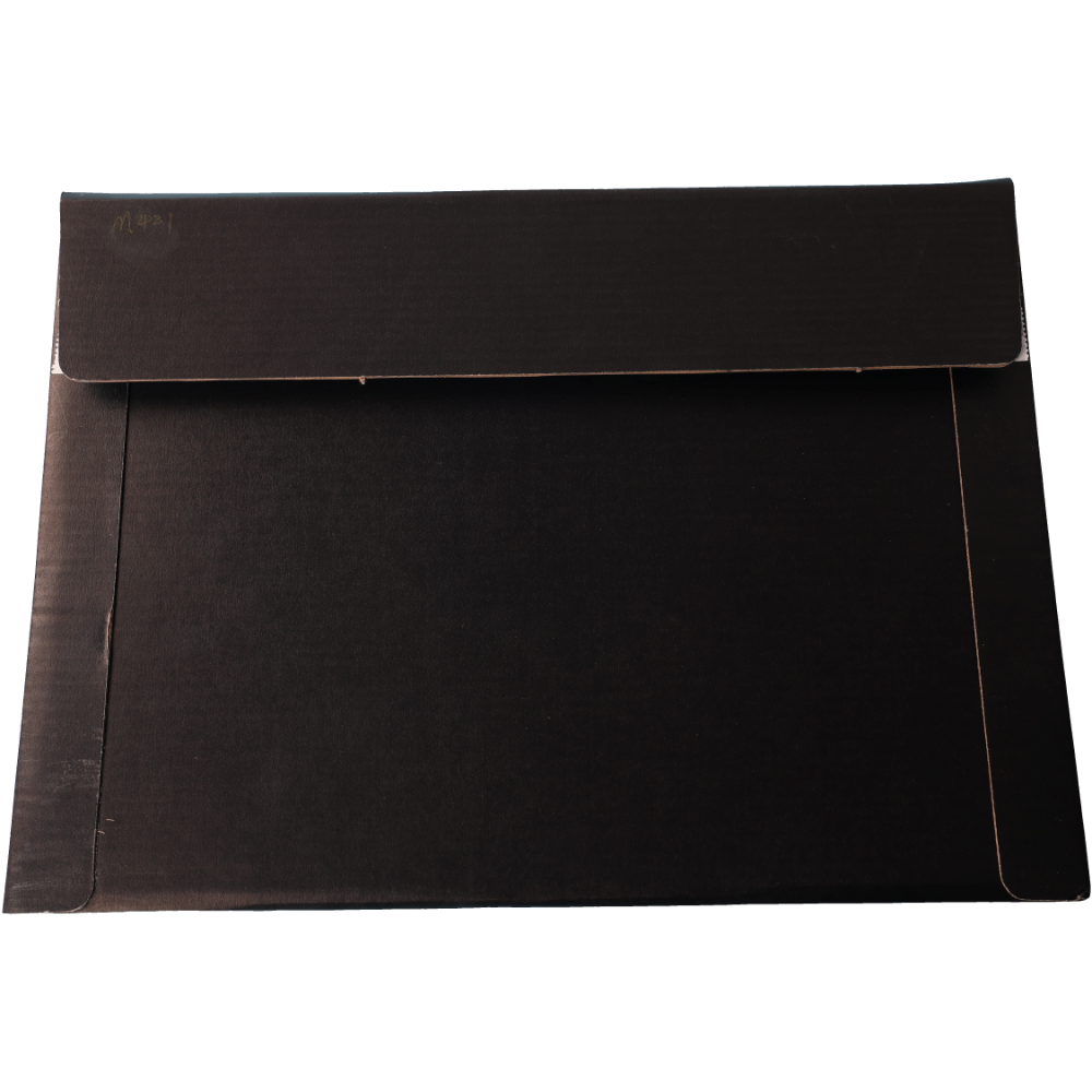 Full Black A4 Rigid Mailer 240mm x 330mm