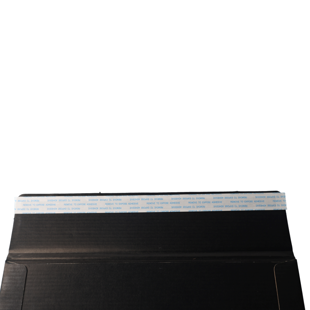 Full Black A4 Rigid Mailer 240mm x 330mm