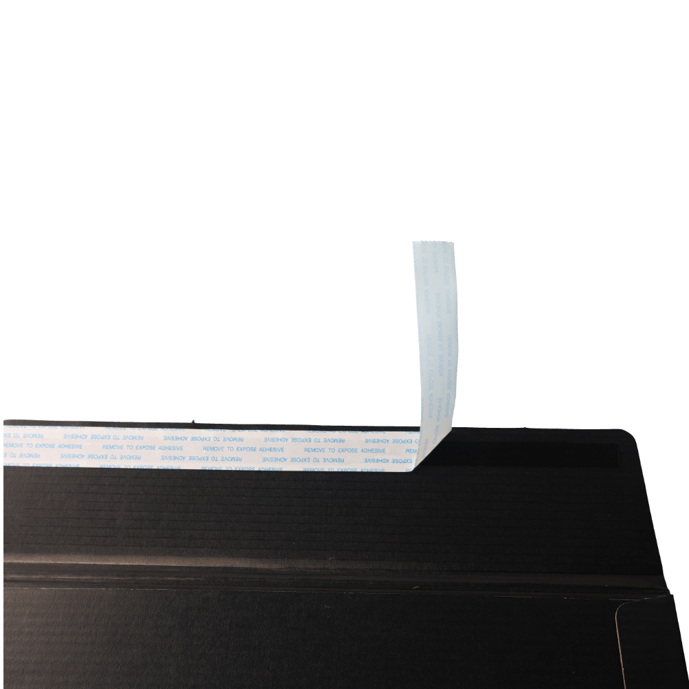 Full Black A4 Rigid Mailer 240mm x 330mm