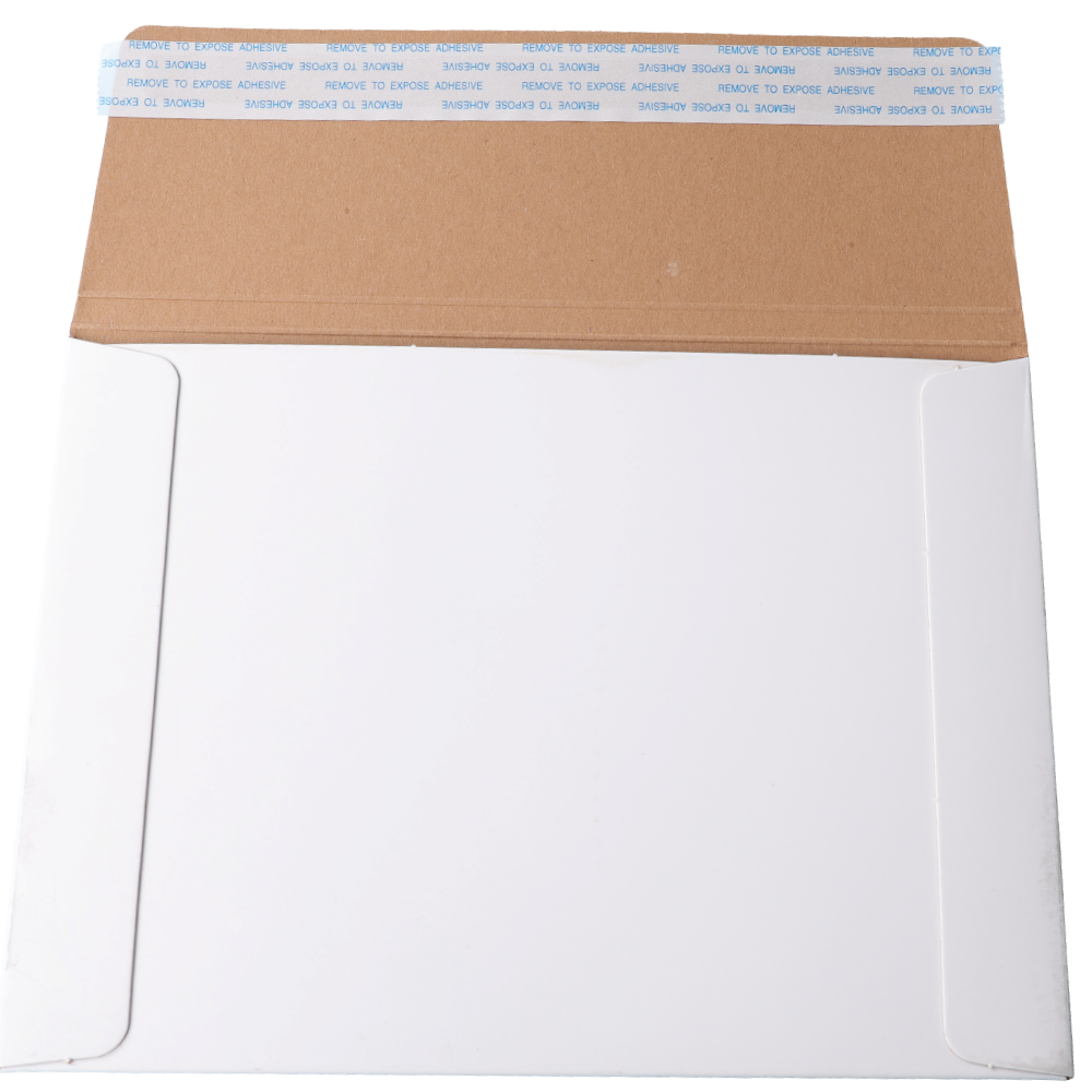 A5 Rigid Mailer 170 x 230mm 700gsm Glossy White