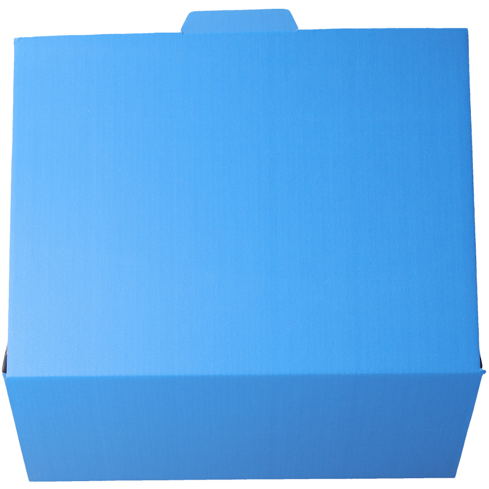 310 x 230 x 105mm A4 Die cut Blue Mailing Box B62