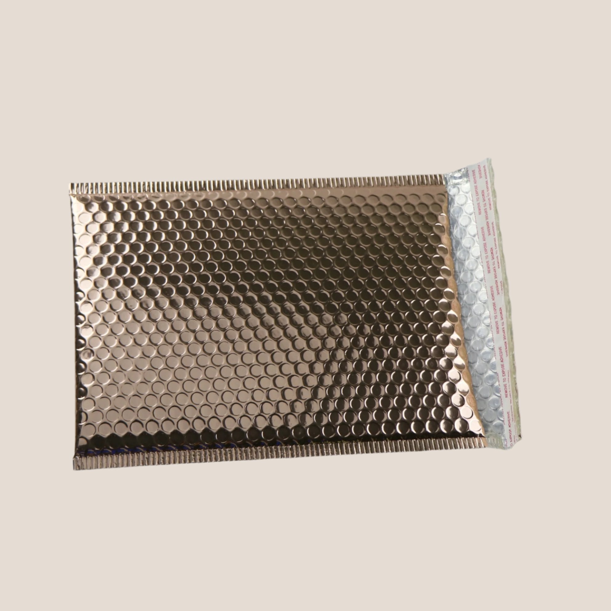 Premium Metallic Bubble Mailer 01 160 x 230mm Dawn Rose Gold