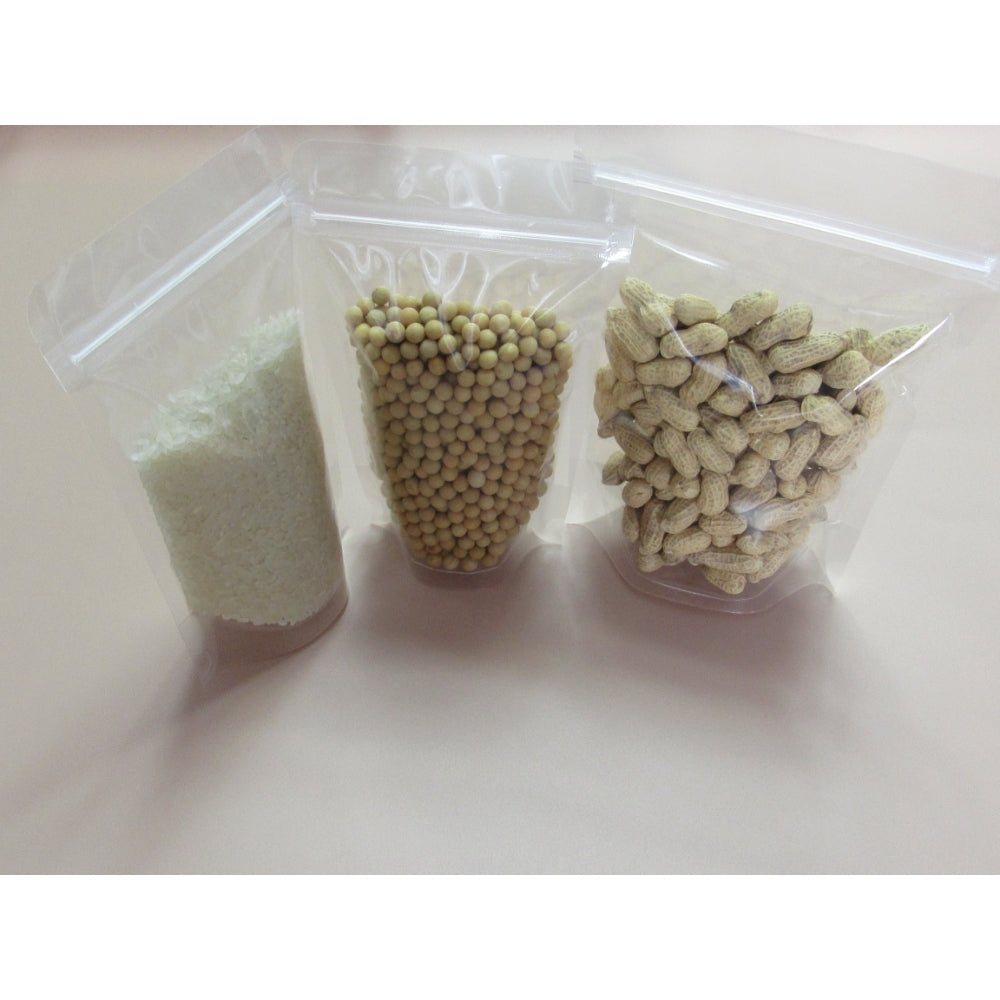 Transparent standing Bag 140x220mm Clear 80u M345