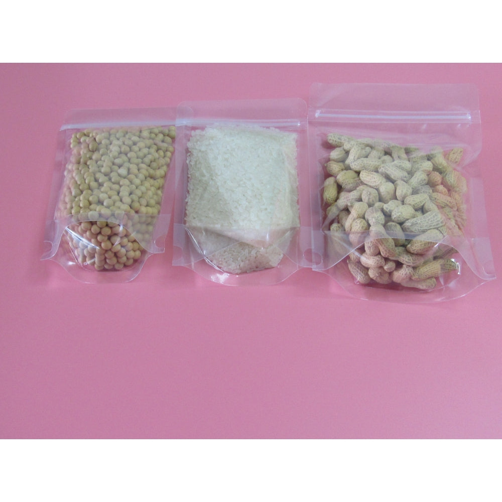 Transparent standing Bag 140x220mm Clear 80u M345