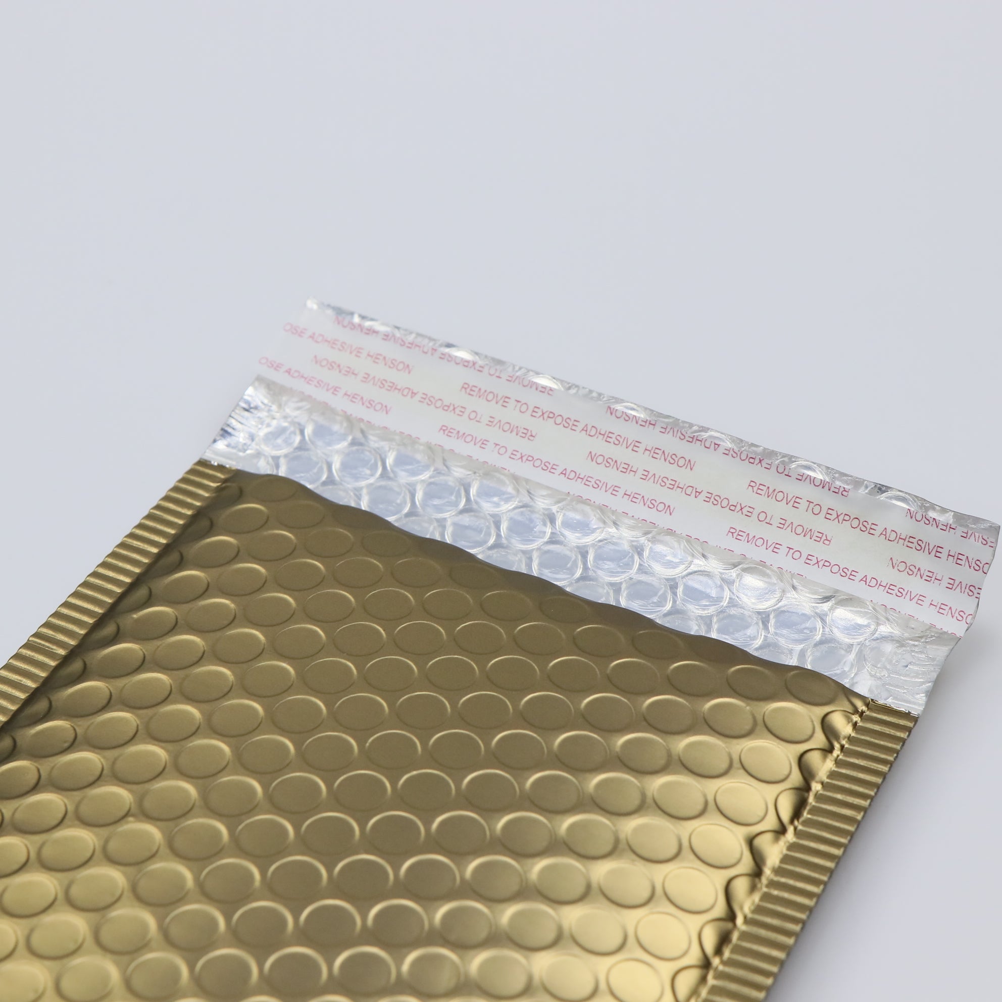 Premium Metallic Bubble Mailer 02 210 x 290mm Aurora Gold