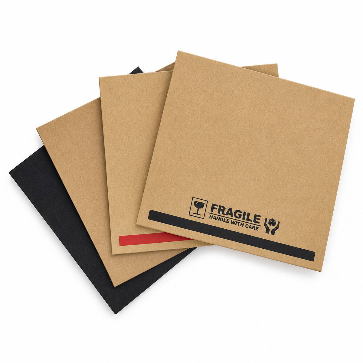 LP Vinyl Record Mailer 345 x 345mm for 33 rpm 12 inch Plain M065