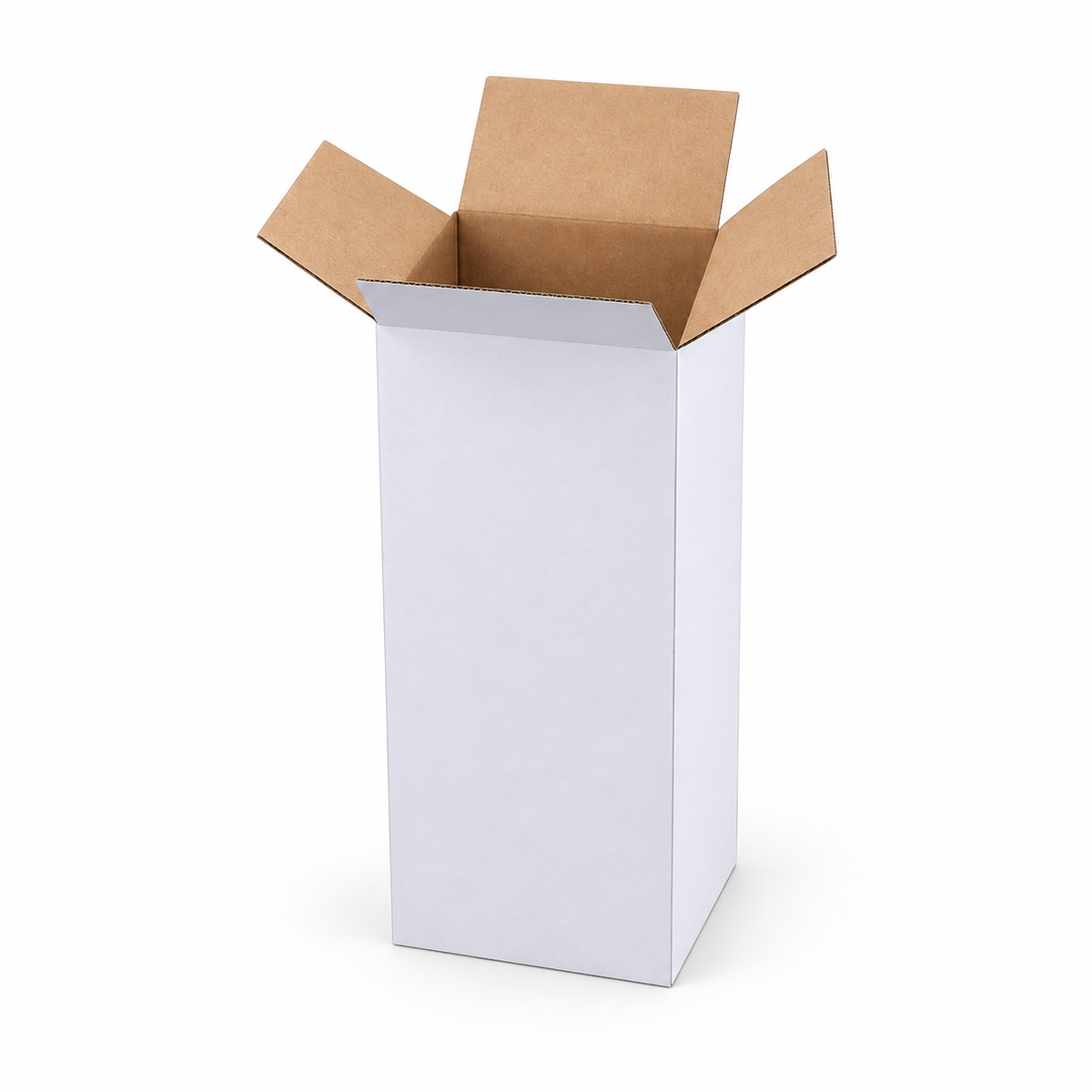 Mailing Box 100 x 100 x 250mm Regular White B151 x100pcs