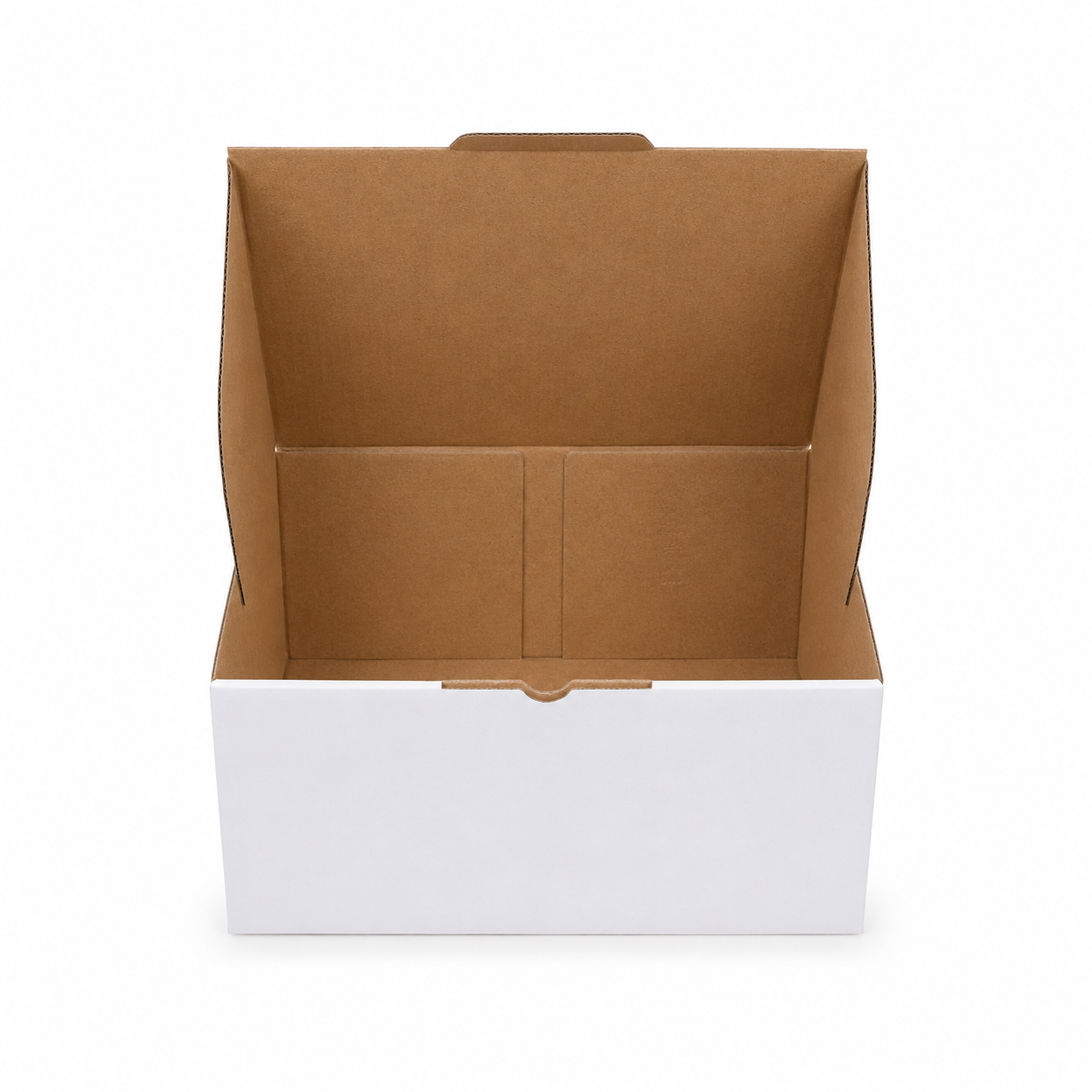 100pcs 220 x 160 x 100mm Diecut White Mailing Box B40