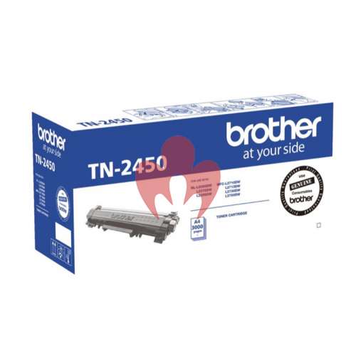1 x Genuine Brother TN-2450 Toner Cartridge High Yield