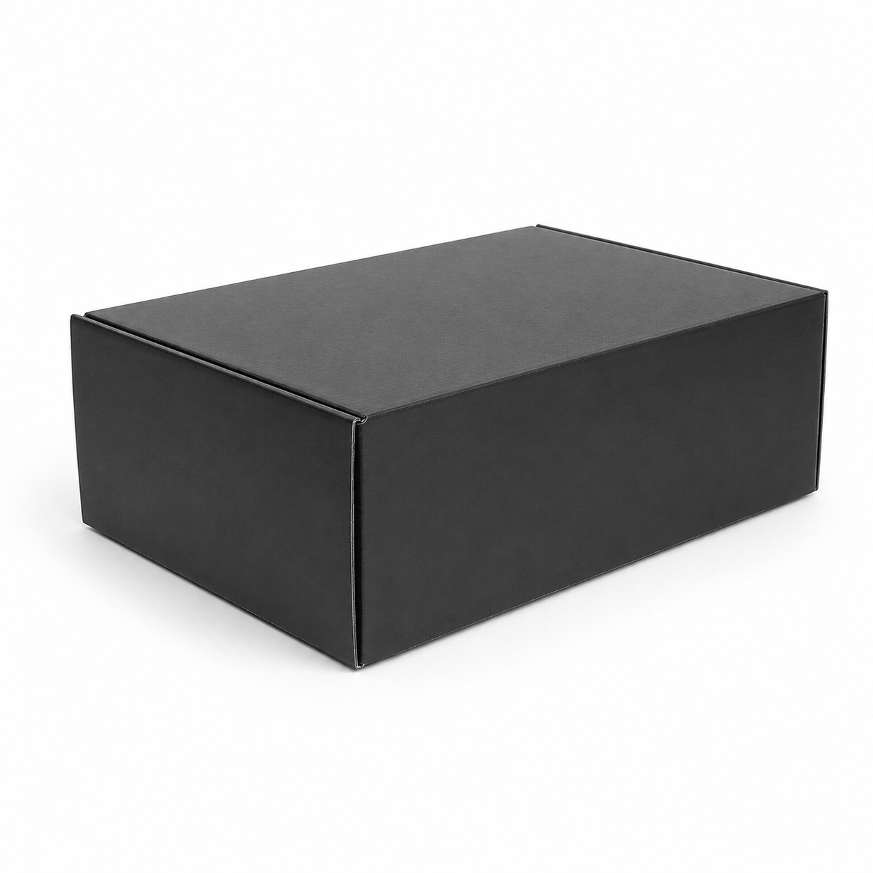 A4 Premium Tuck Full Black Mailing Box 310 x 230 x 105mm B196