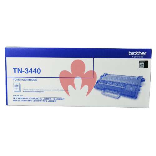 1 x Genuine Brother TN-3440 Toner Cartridge High Yield