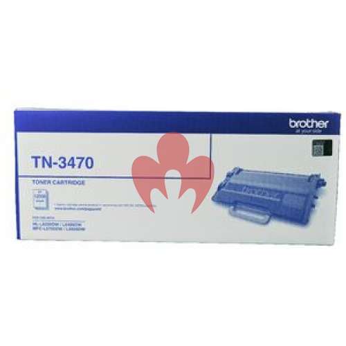 1 x Genuine Brother TN-3470 Toner Cartridge Super High Yield