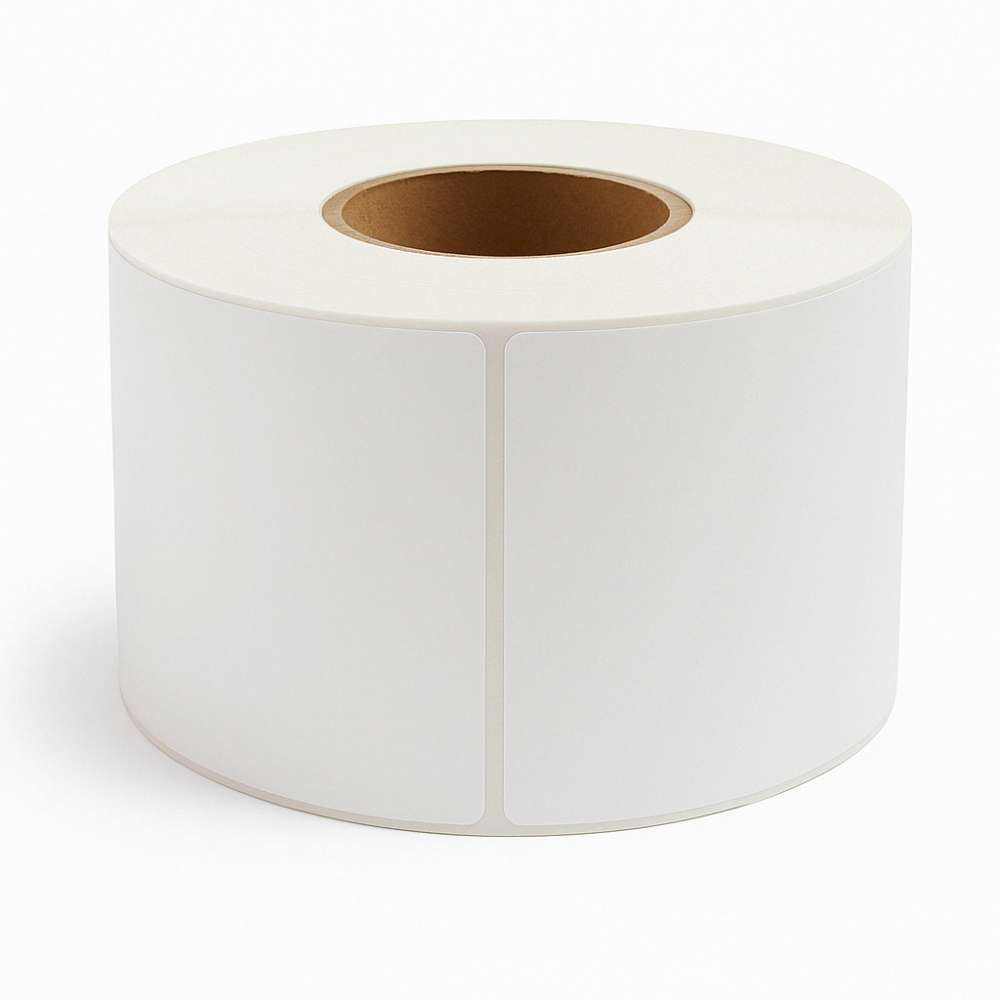 Thermal Label 100 x 150mm 76mm core 1000 Per Roll for Industrial Printer