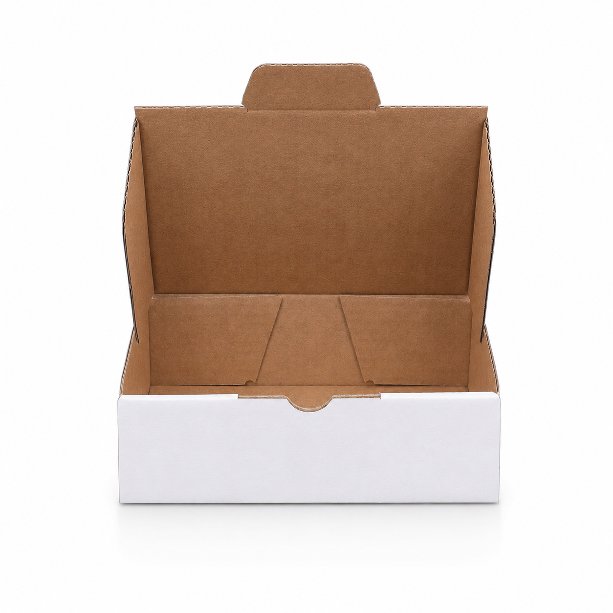 White Die Cut Mailing Box 150 x 120 x 45mm B536 (Cubic 250g)