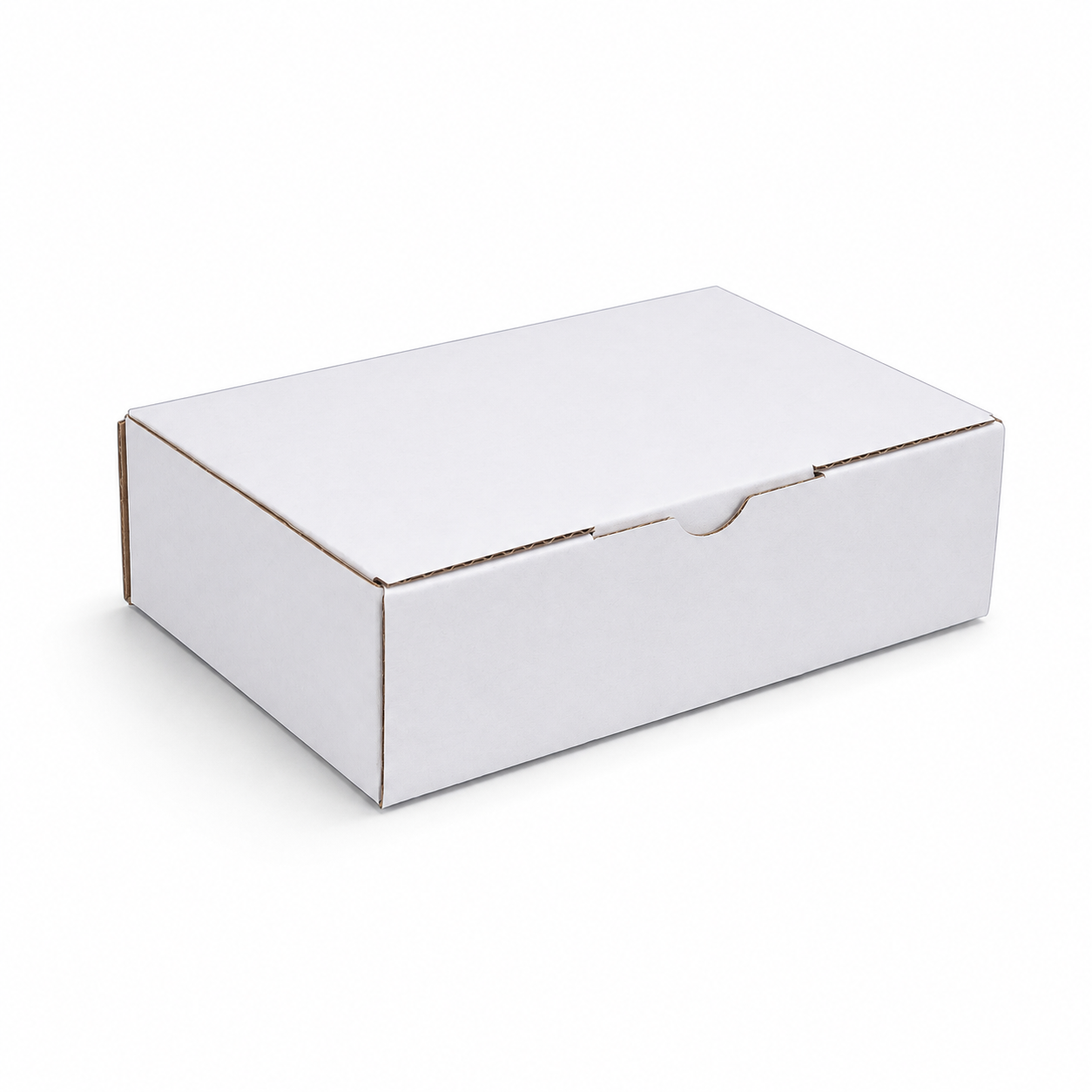 White Die Cut Mailing Box 150 x 120 x 45mm B536 (Cubic 250g)