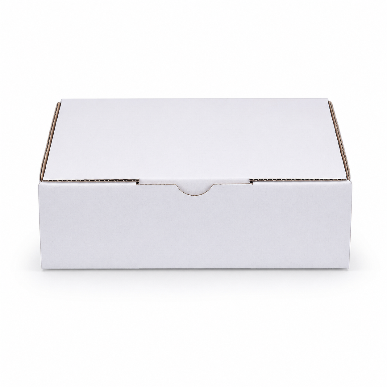 White Die Cut Mailing Box 150 x 120 x 45mm B536 (Cubic 250g)