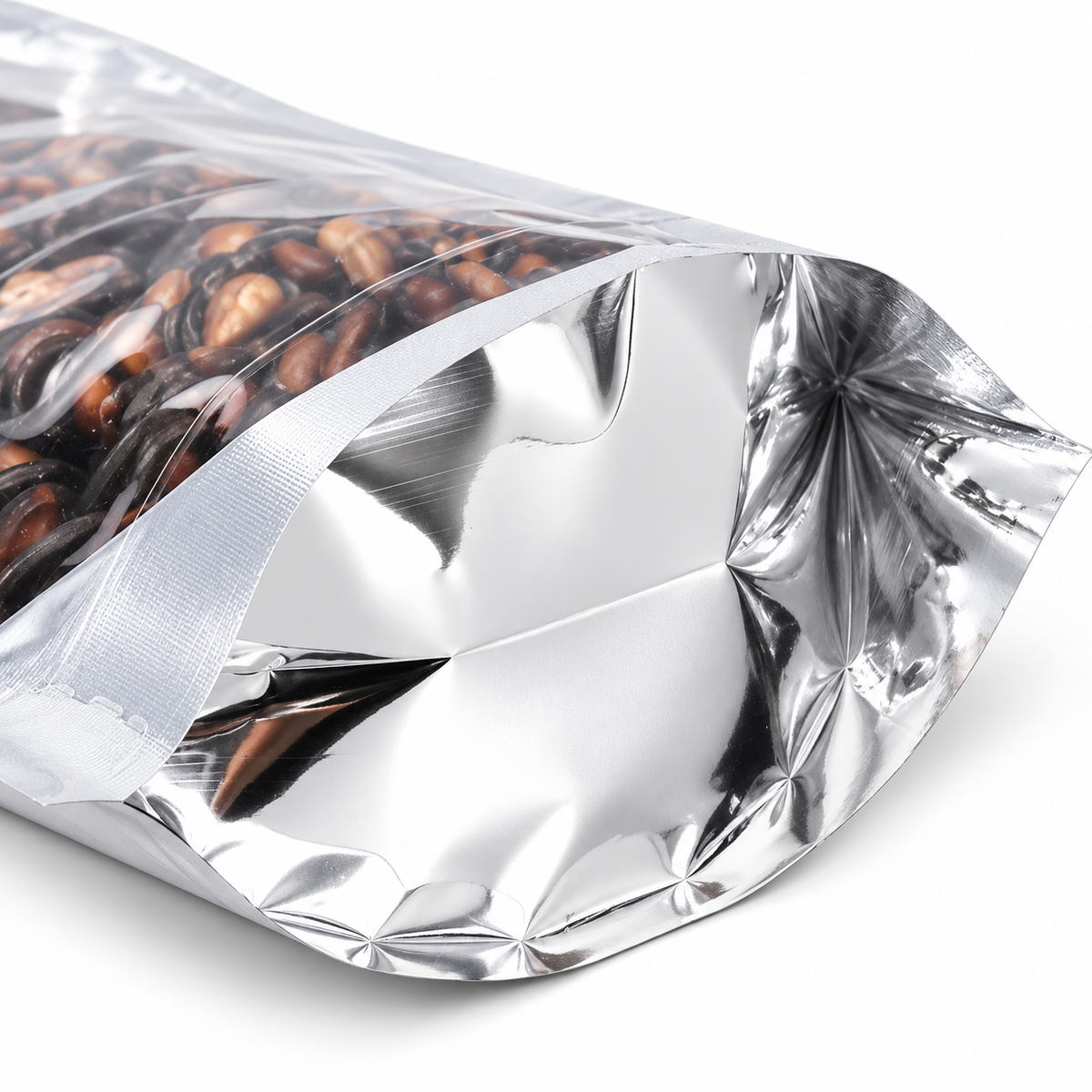 Aluminum Foil 180x260mm Zipper Stand Up Food Pouches Bags M262 x100