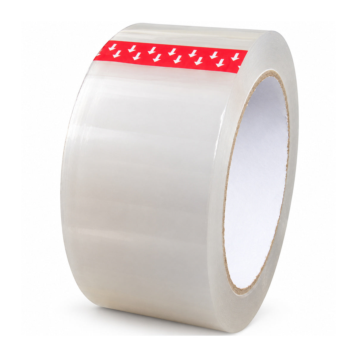 A005 clear packaging tape 48mm x 75m 45 micron – single roll upright