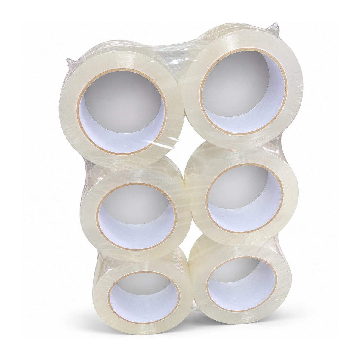 A005 clear packaging tape 48mm x 75m 45 micron – six roll wrapped