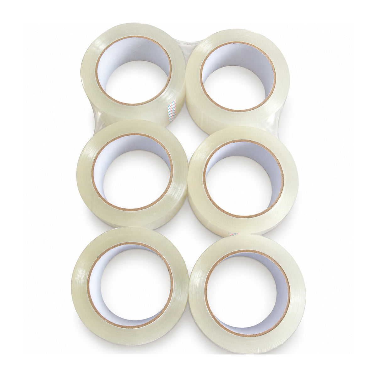A005 clear packaging tape 48mm x 75m 45 micron – six roll detail