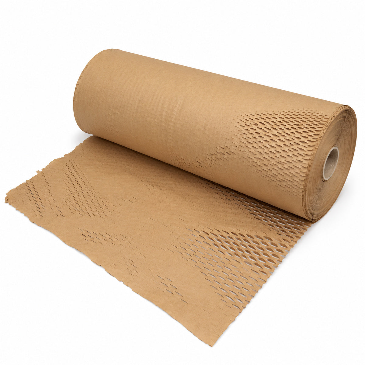 Kraft honeycomb paper 500mm x 250m - open view