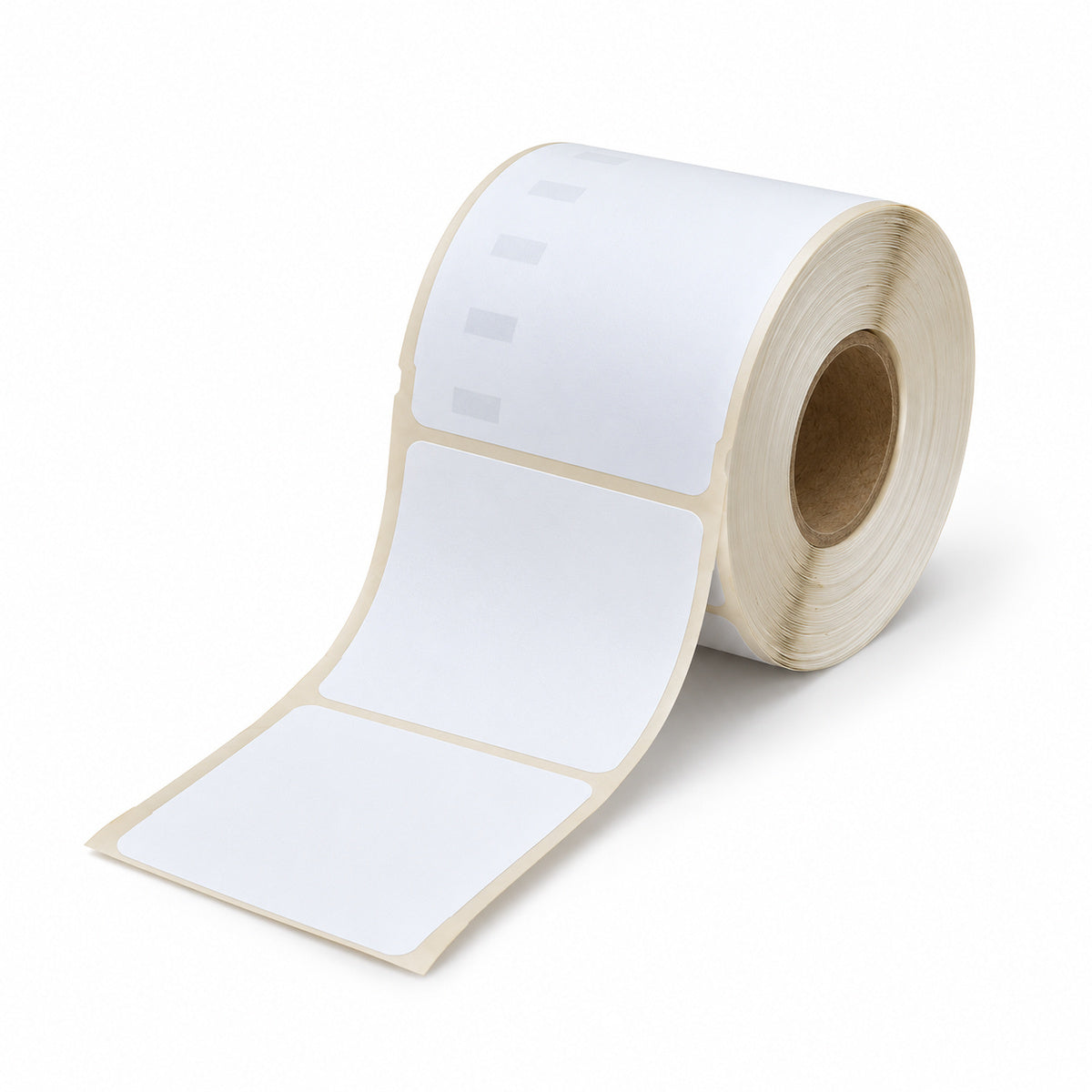 Compatible 99014 White Label Roll 54mm x 101mm for Dymo Printers - unrolled