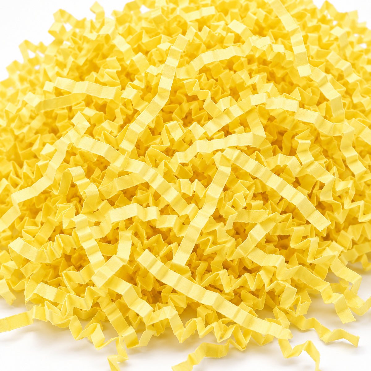 Light Yellow shredded paper filler - texture