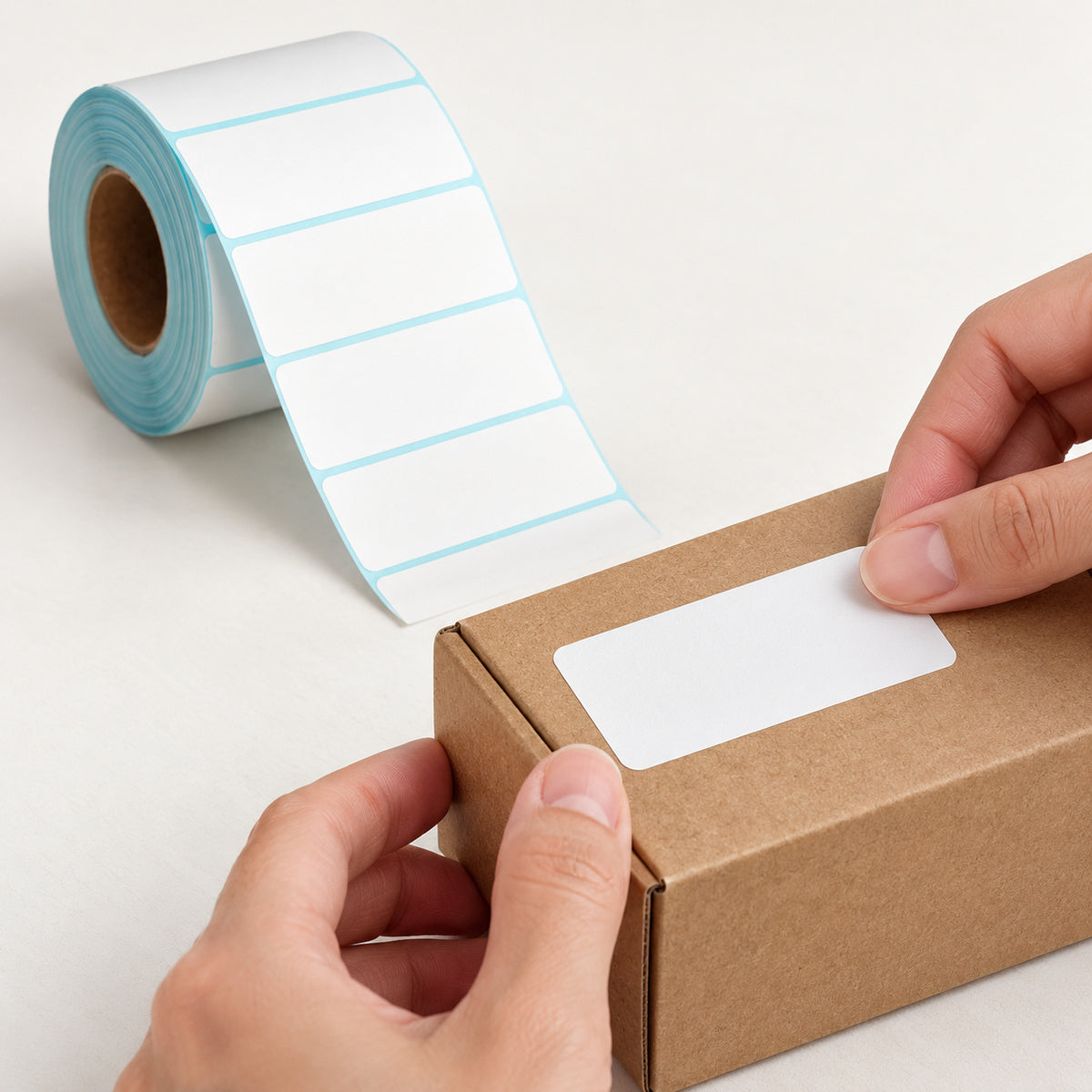 Direct Thermal Label 60mm x 30mm 800 Labels per Roll - application scene