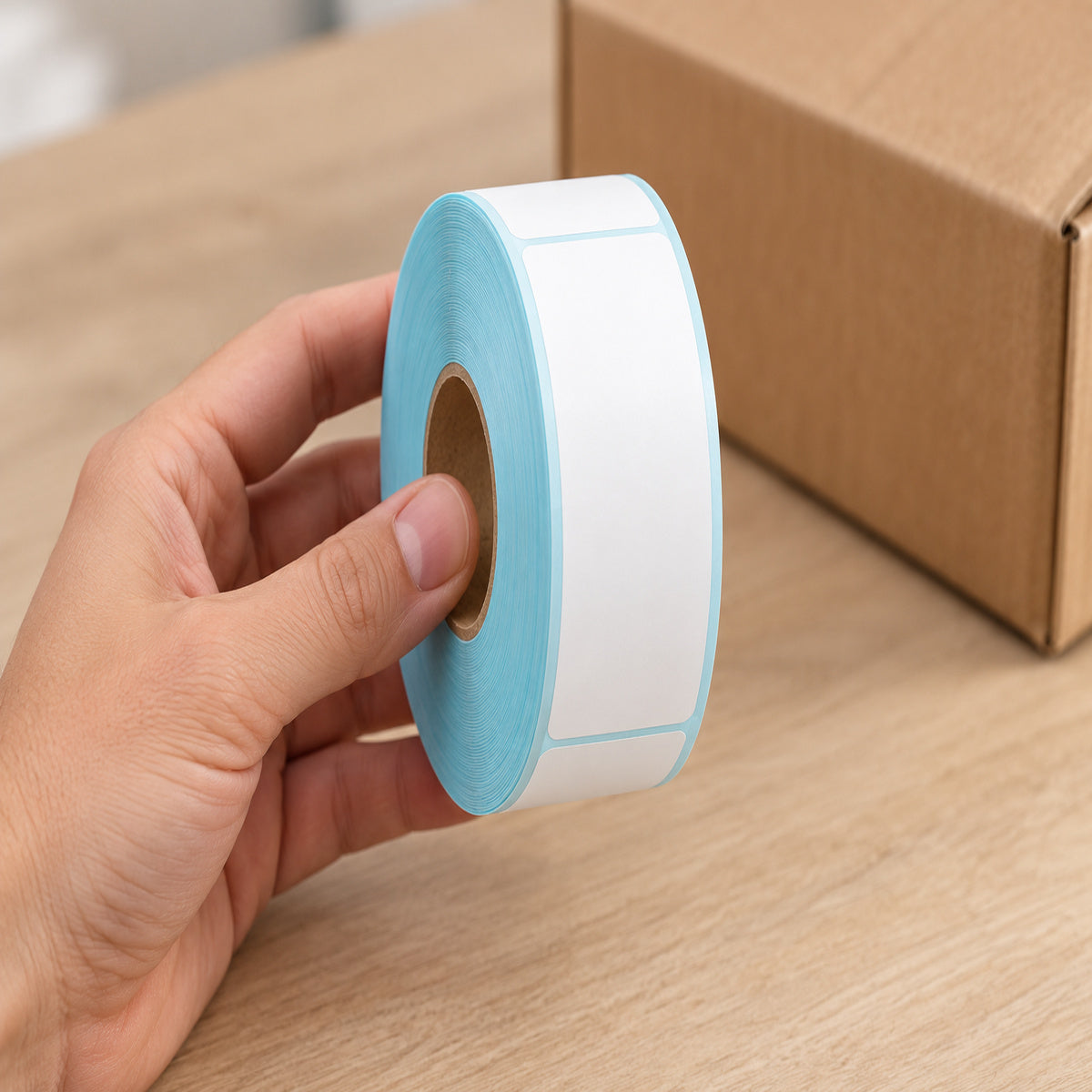 Direct Thermal Label 30 x 90mm 560 Labels per Roll A224 x 18 Rolls - handling scene