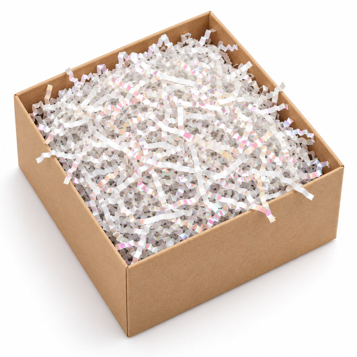 Laser shredded paper filler - box fill