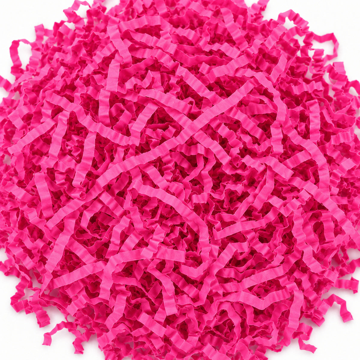 Hot Pink shredded paper filler - texture