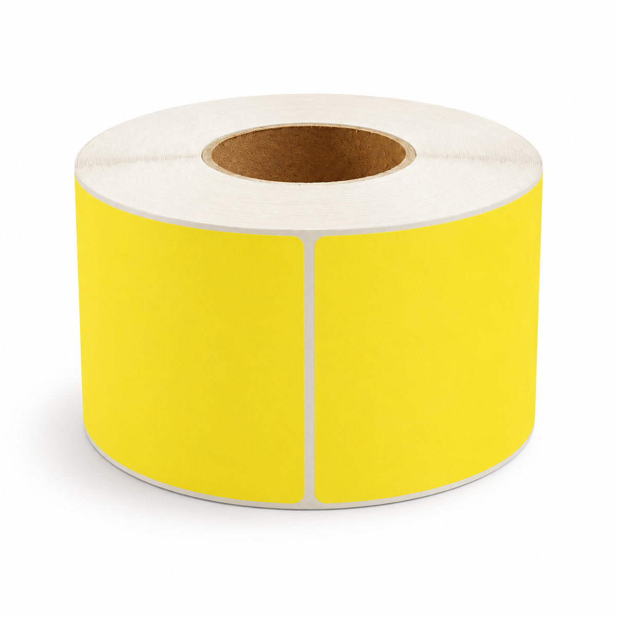 Yellow Direct Thermal Labels 100 x 150mm 4-Pack (76mm Core / 4000 Labels - A282) - main