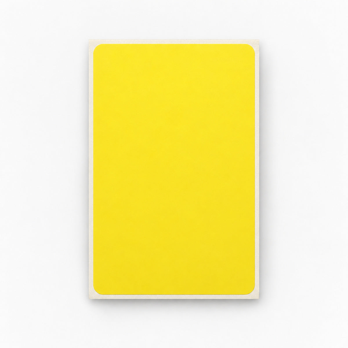 Yellow Direct Thermal Labels 100 x 150mm 4-Pack (76mm Core / 4000 Labels - A282) - shape