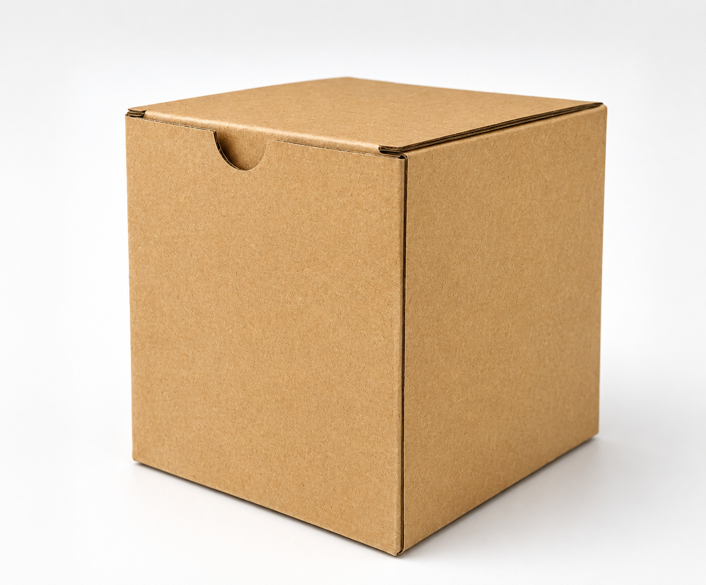 Candle Box 120 x 120 x 170mm Brown B431