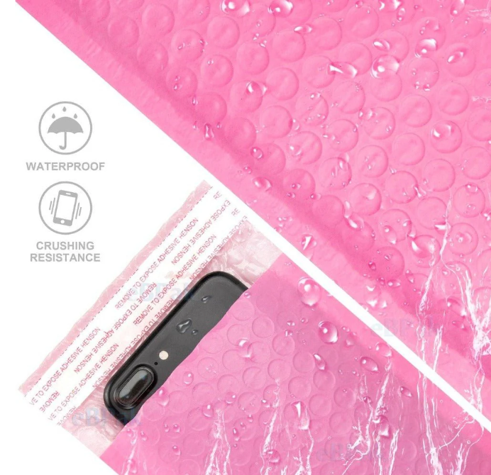 Wholesale Bubble Padded Envelope G1 160 x 230mm Hot Pink x2000