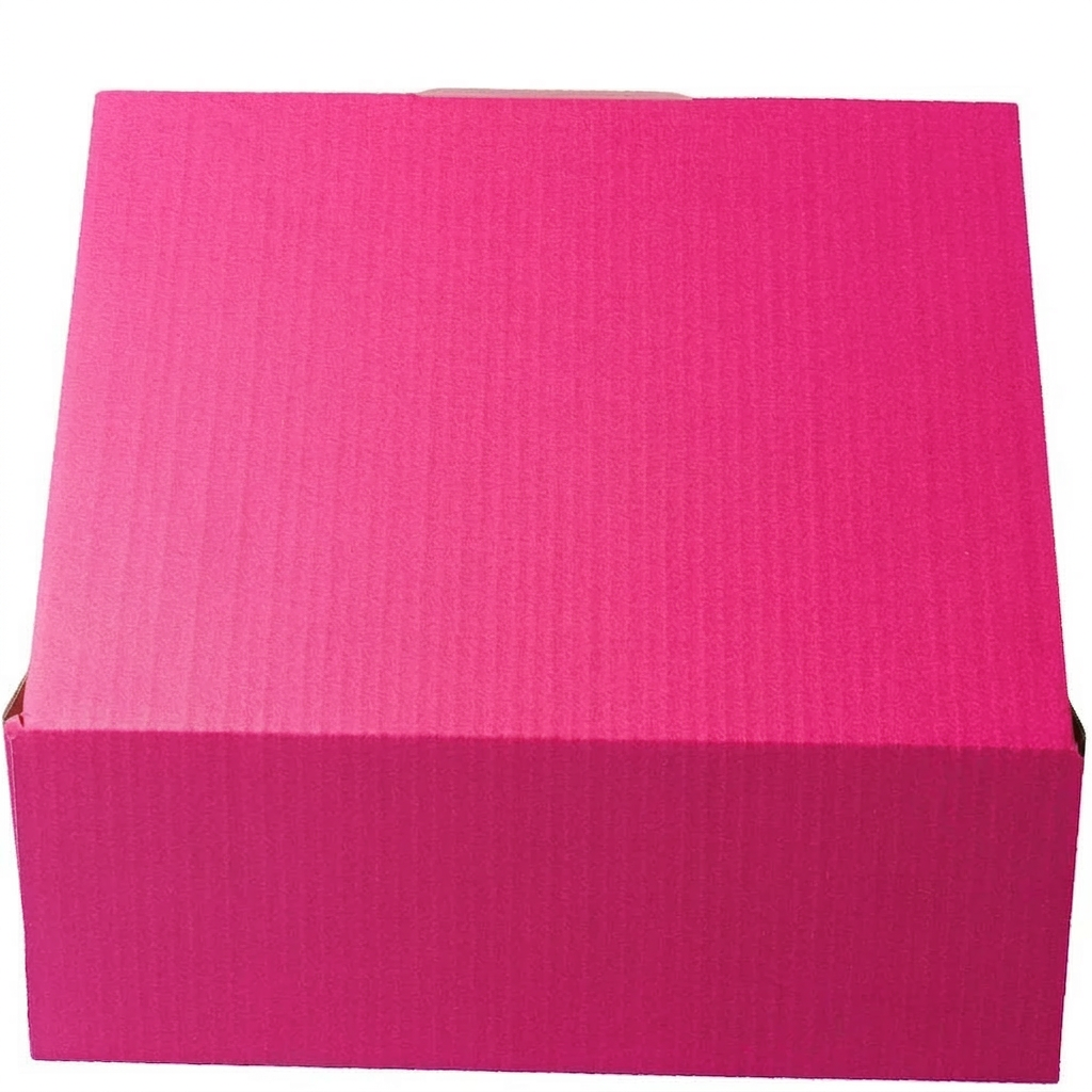 220 x 160 x 77mm A5 Die cut Hot Pink Mailing Box B72