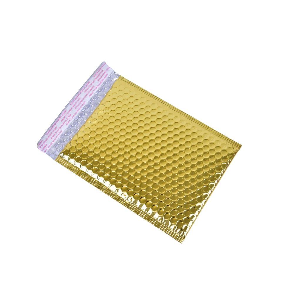Premium Metallic Bubble Mailer 00 100 x 180mm Gold