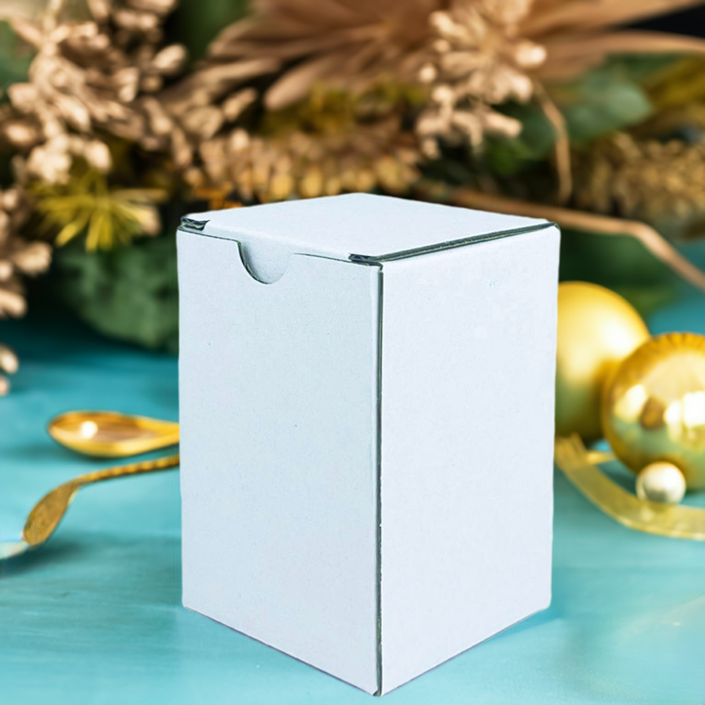 Candle Box 100 x 100 x 100mm White B438