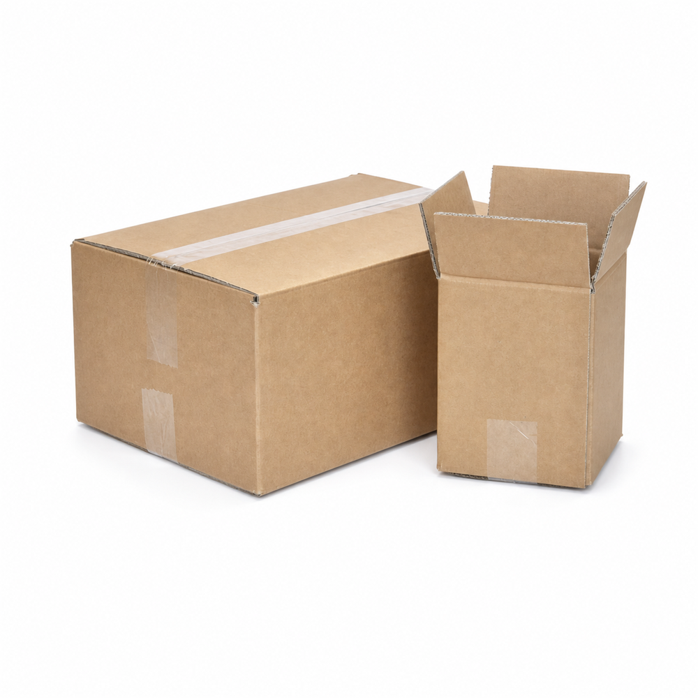 Heavy Duty Mailing Box 140 x 135 x 175mm Double Wall B901 Brown - photo 4