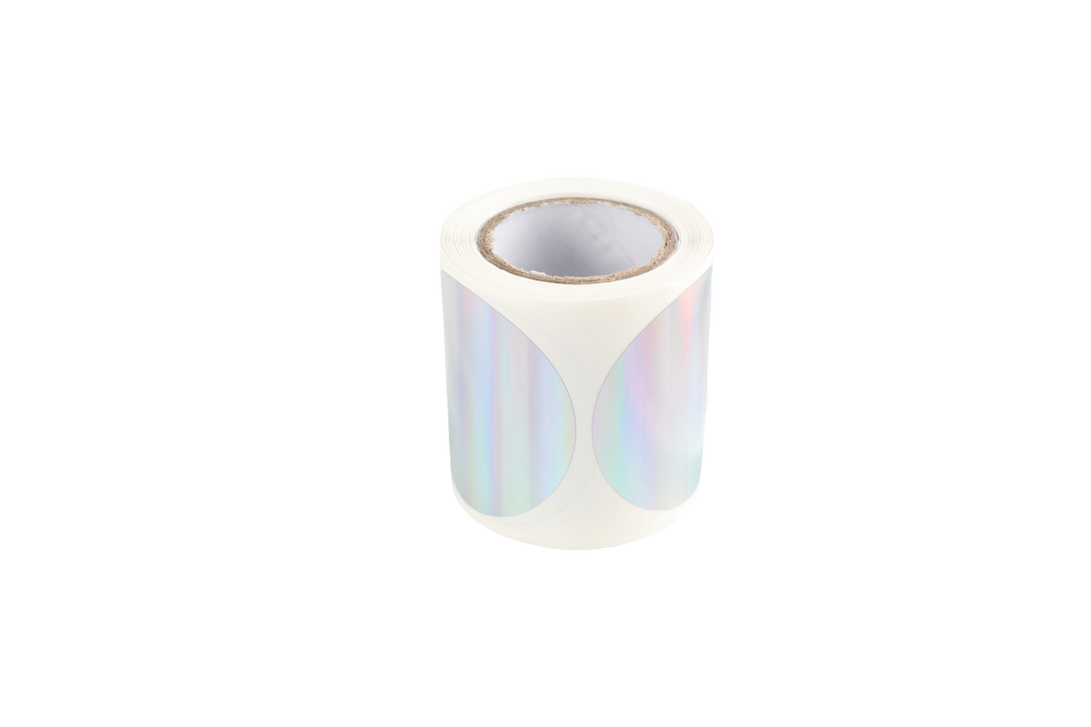 Laser Finish Round Ribbon Label 50x50mm A243 - photo 8