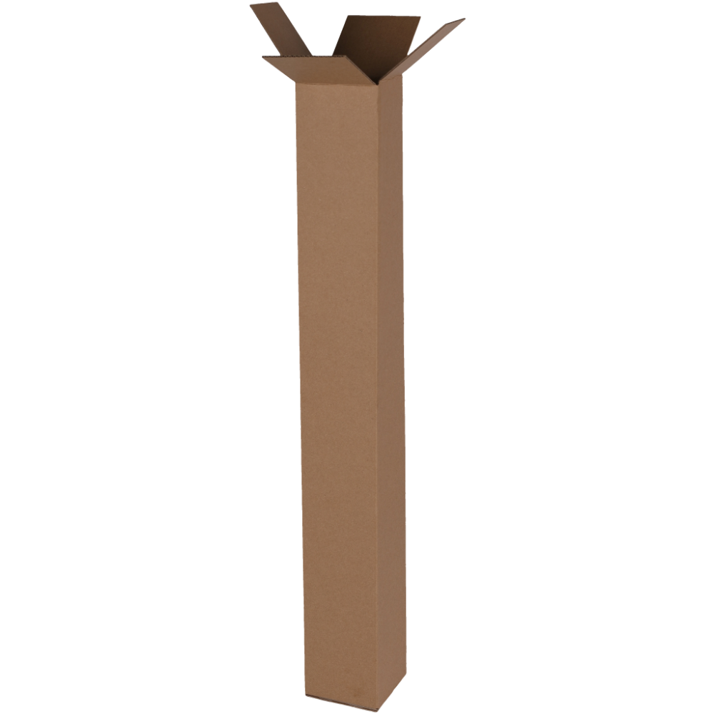 Long Tube Brown Mailing Box